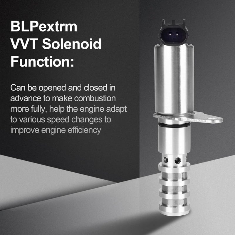 BLPextrm Variable Valve Timing VVT Solenoid Fits for Chevy Colorado Trailblazer, for GMC Canyon Envoy, for Buick Rainier, for Isuzu I280 3.5 3.7 4.2L - Camshaft Position Actuator Solenoid Replace 12615873 - Image 1